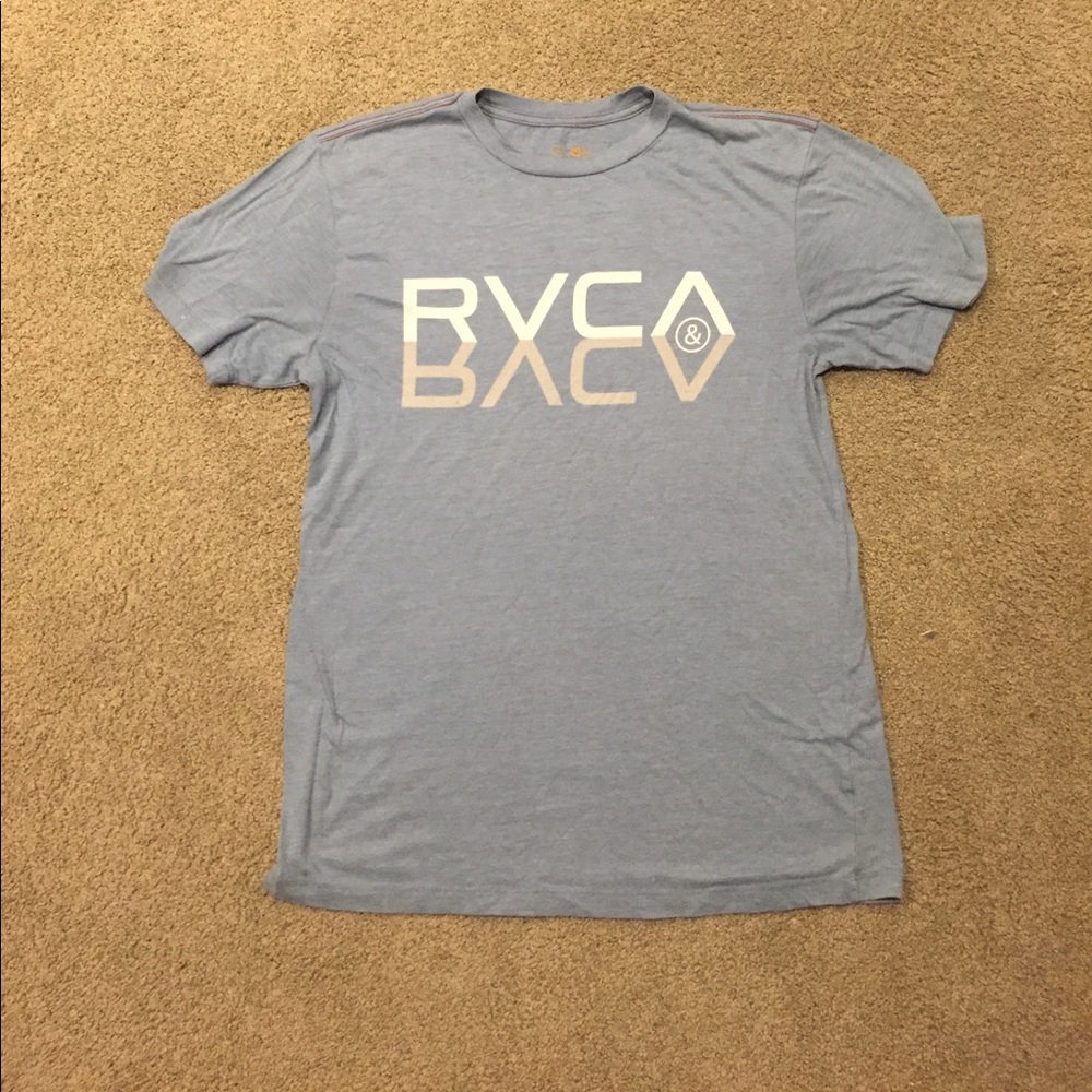 Light blue RVCA T!