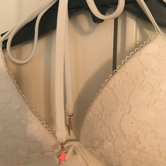 White lace bathing suit from Victoria's Secret! - Picture 2 of 4