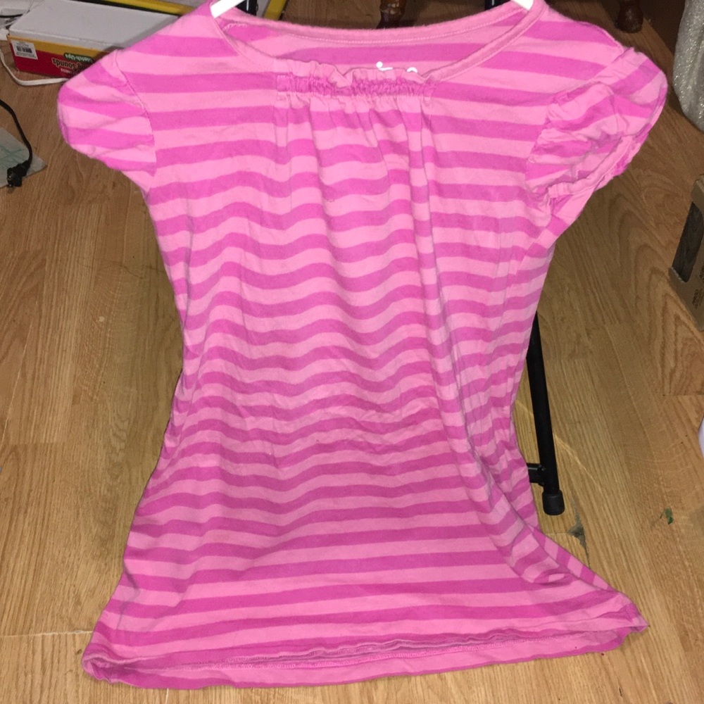 CIRCO Pink striped shirt.