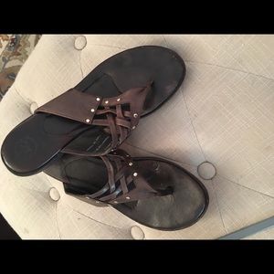 Johnston Murphy brown sandals
