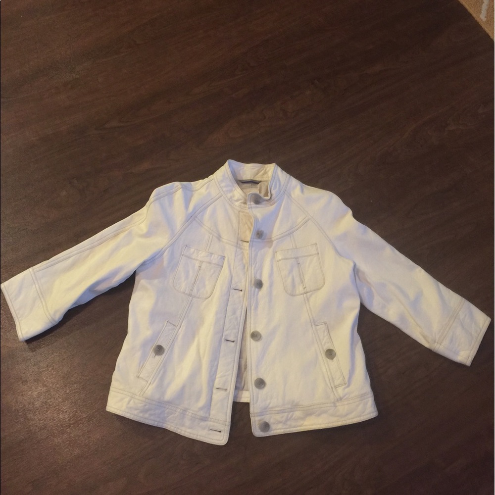 GAP 100% Leather Jacket- Buttery Soft! ❤️