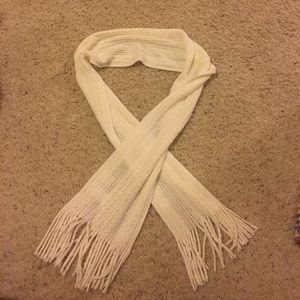 White scarf