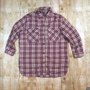 Long wool blend Aeropostale button down