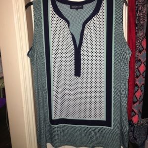 Sleeveless dress shirt GREAT SHAPE non smoker