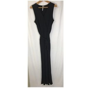 NY Collection Petite Black Romper