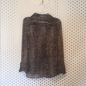 📍FINAL SALE 📍Alice + Olivia Silk blouse