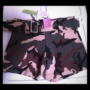 Camo Workout Shorts by Equilibrium Activewear