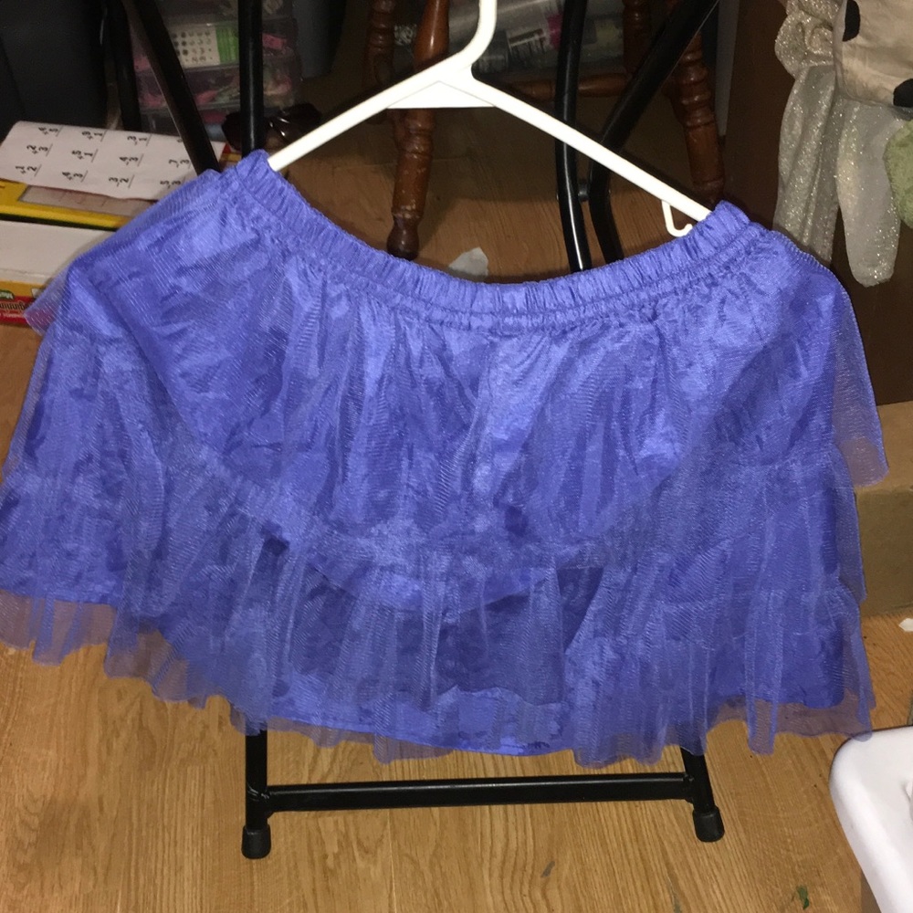 Blue tutu skirt originally $12