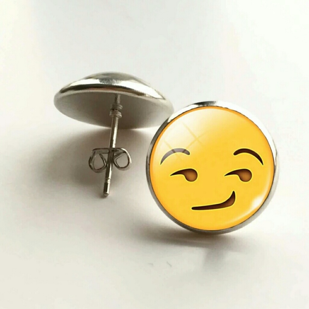 Emoji earrings
