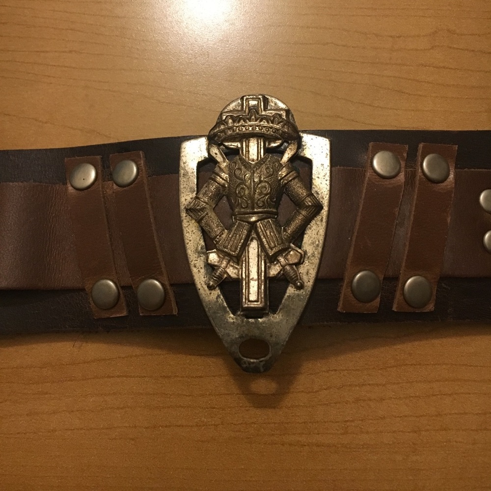 Vintage Ware by EMD Leather Templar Cuff