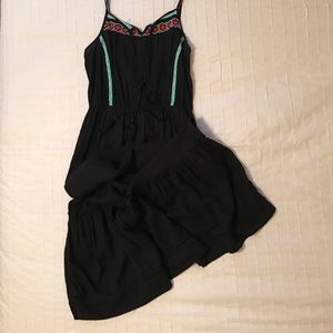 Black Boho Maxi Dress