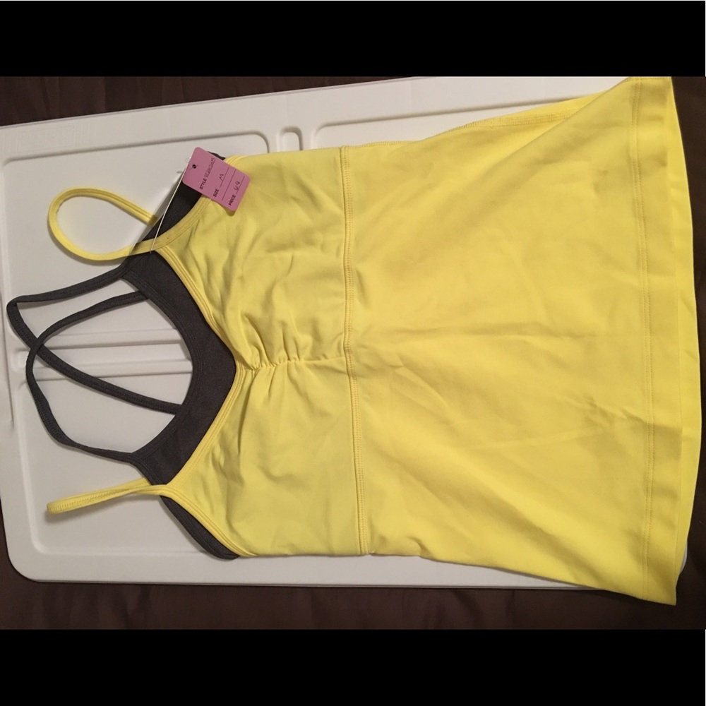 Workout Tank with Built In Bra by BodyLanguage - Picture 2 of 2