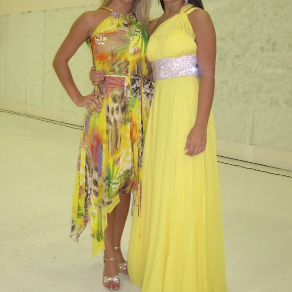 Jovani one shoulder gown!