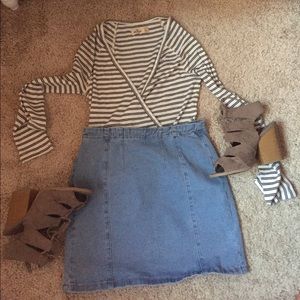 Jean skirt