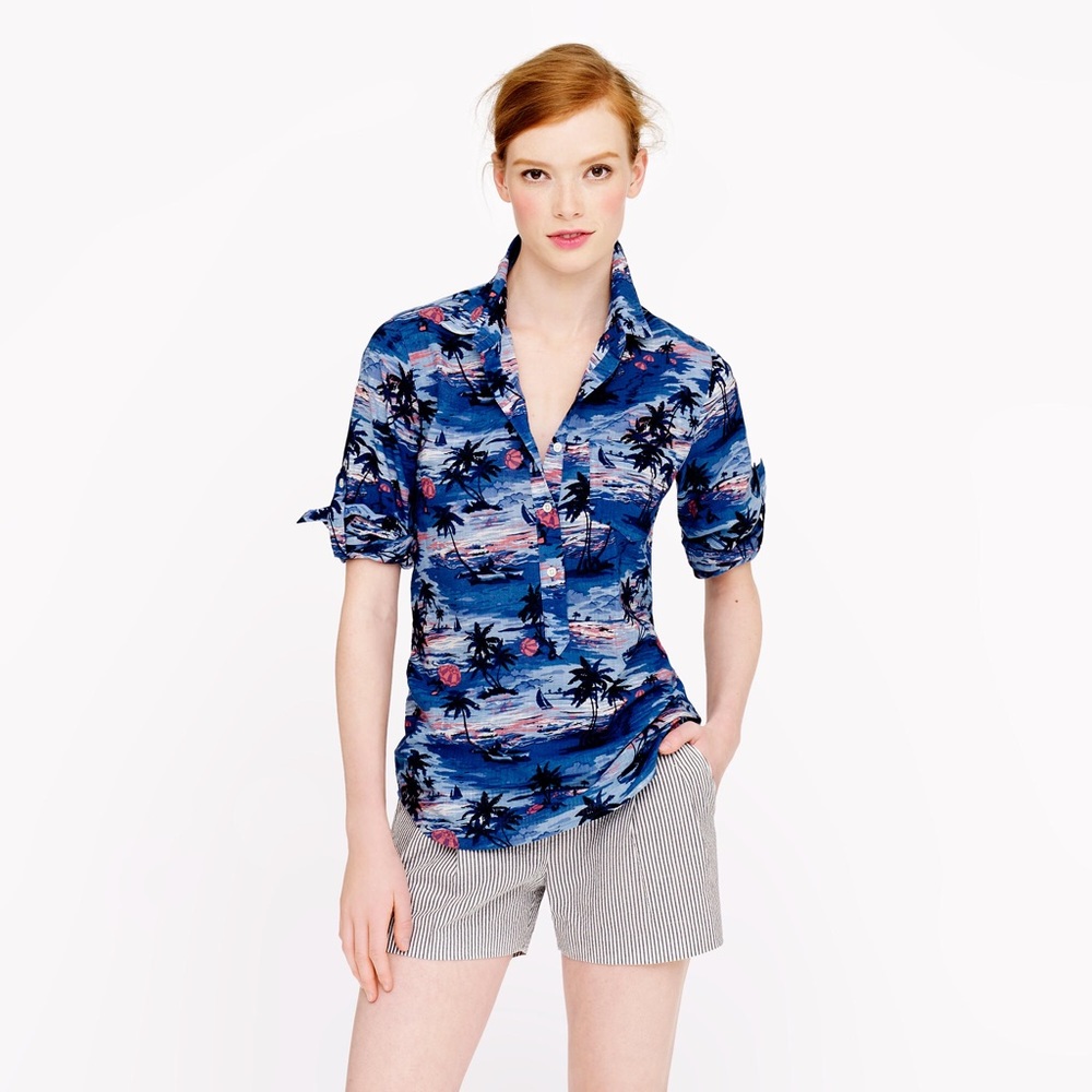 NWT - Camp popover in Hawaiian sunset