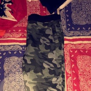 Camo Joggers