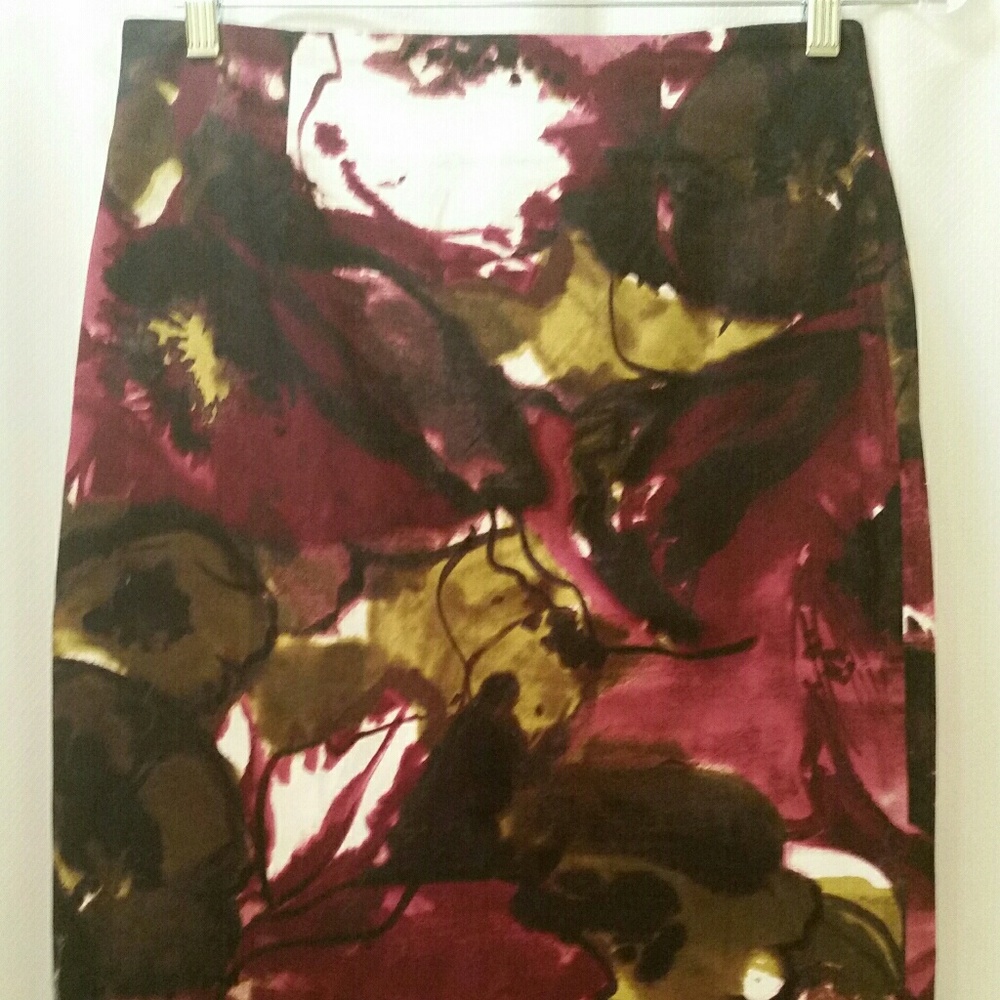 Knee length skirt