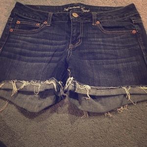 American Eagle Mid Rise Denim Shorts. Barely worn