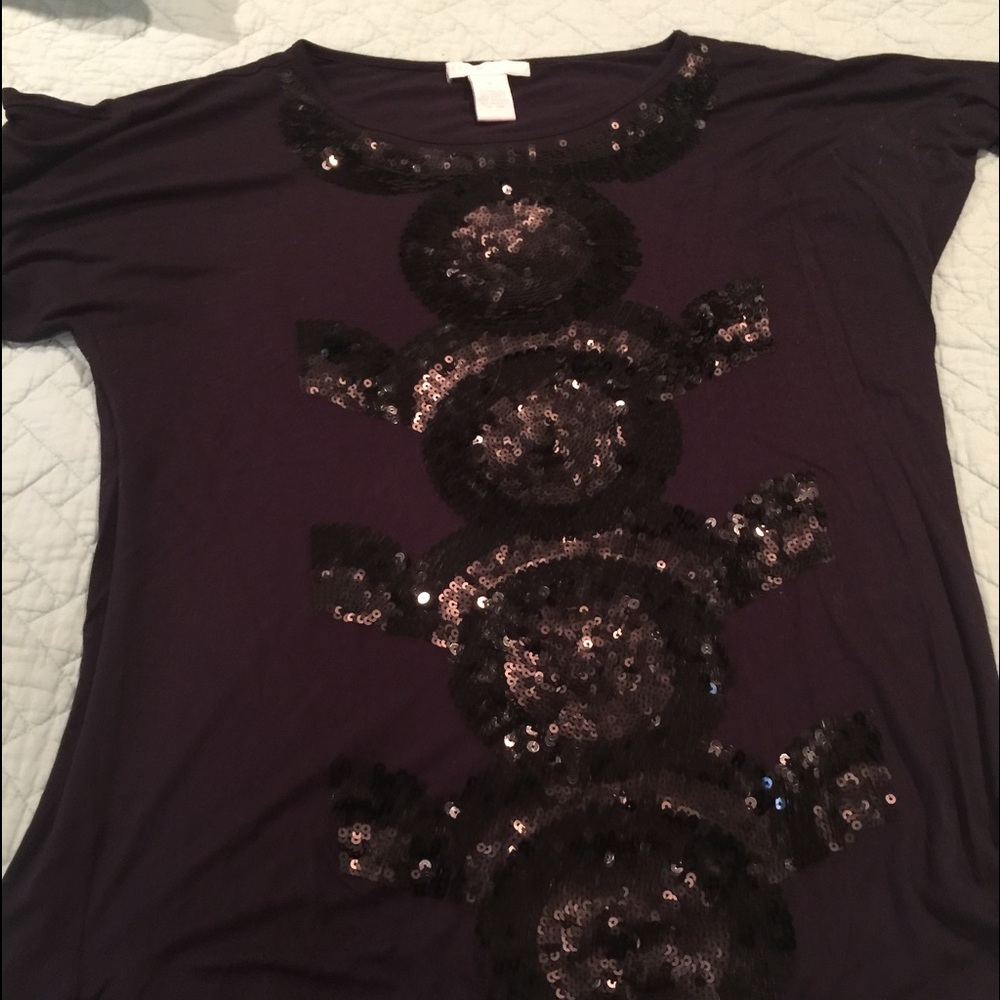 Design History bedazzled t-shirt