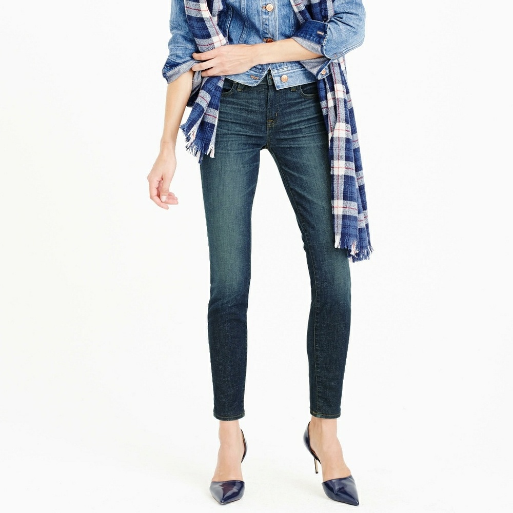 Like new J. Crew toothpick jean in Seajay wash, 26