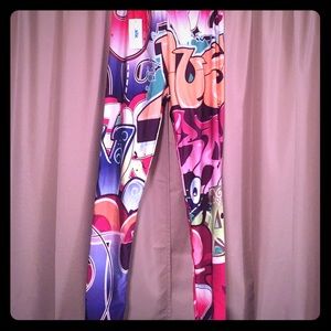 Graffiti leggings