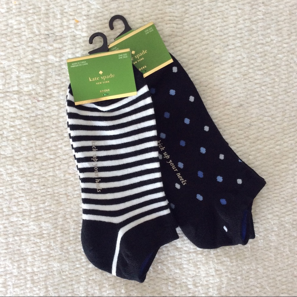 NEW Kate Spade no-show socks