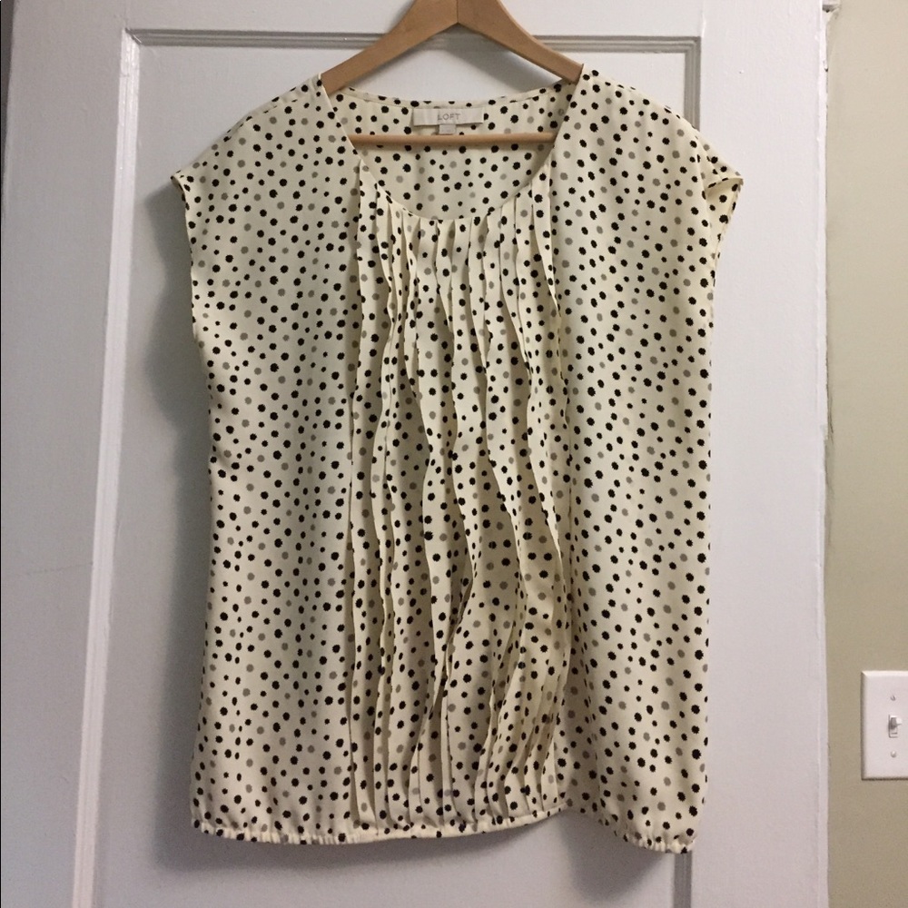 LOFT spotted top