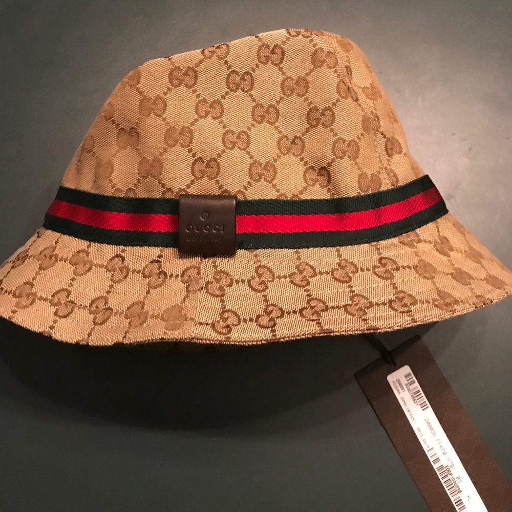 NWT Gucci bucket hat/fedora