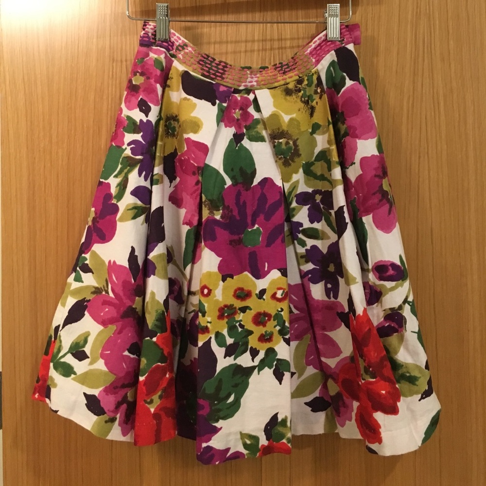 Anthropologie A-Line Skirt