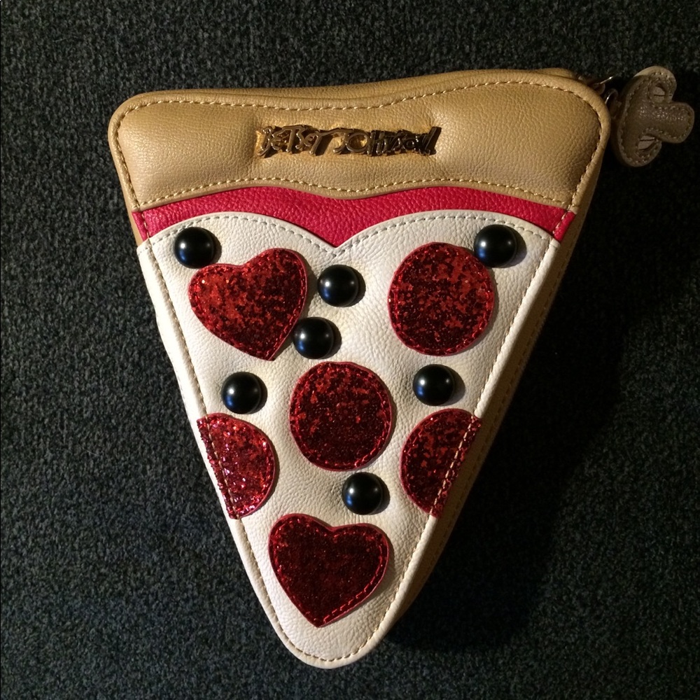 🔴‼️FINAL PRICE DROP‼️Betsey Johnson Pizza Purse