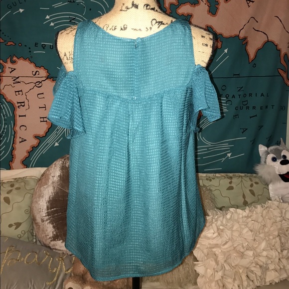 Anthropologie off the shoulder blouse - Picture 4 of 4