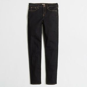 NWT J Crew Factory skinny jean in dark wash, 24/28