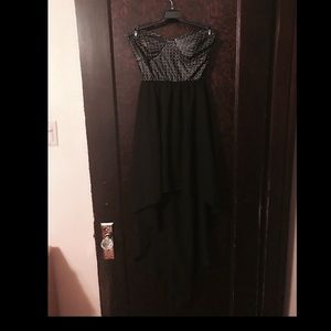 Strapless dress