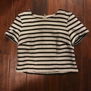 Striped Crop Top