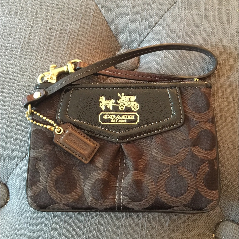 Coach wristlet
