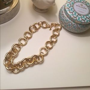 NEVER BEEN WORN: gold chain J. Crew Necklace