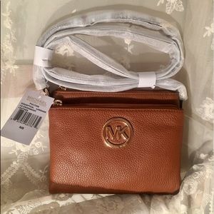 Michael Kors BRAND NEW Fulton LG Crossboy