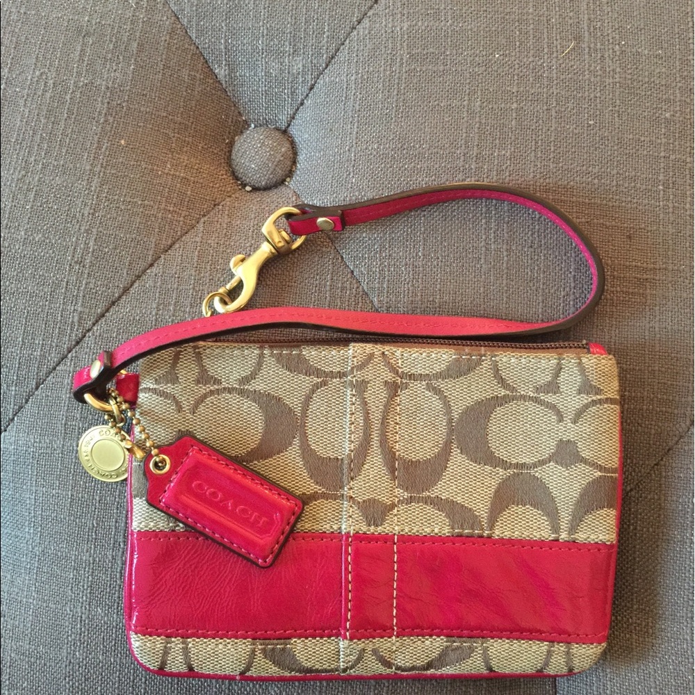 Coach wristlet