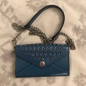 Rebecca Minkoff wallet on a chain