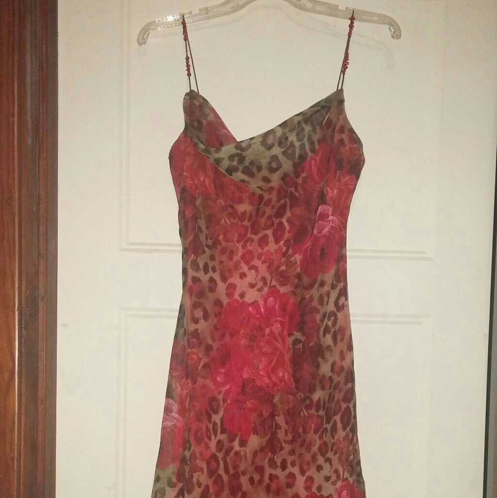 *FINAL PRICE*  Niki Livas Spaghetti Strap Dress
