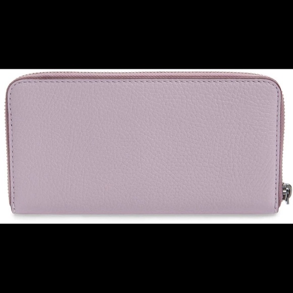 💯 BNWT MARC JACOBS RECRUIT WALLET PALE LILAC - Picture 5 of 5