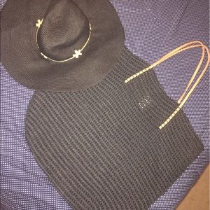 Hat and beach bag❤️