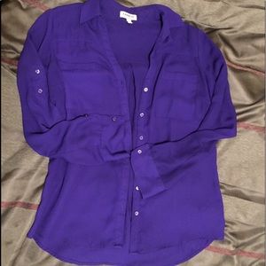 Vibrant Purple Express Portofino Shirt