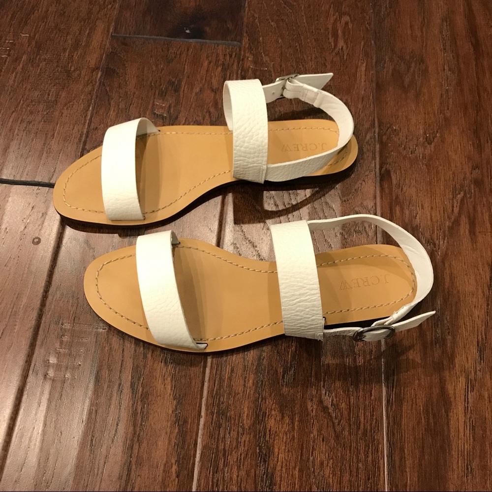 Jcrew italian leather sandal