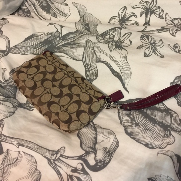 Coach Wristlet - Picture 2 of 3