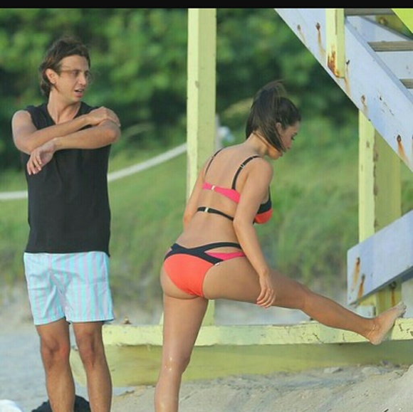 NEw sexy black 2 two-piece set halter Metal b - Picture 2 of 2