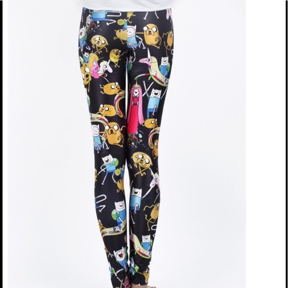 ✨LAST ONE✨ Adventure Time Fashion Leggings - Picture 7 of 8