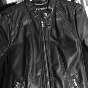 Zip up Leather jacket