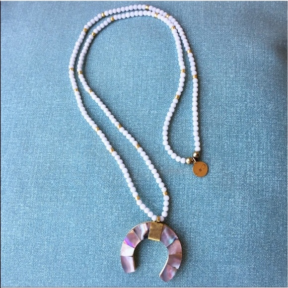 LAST💫Abalone Beaded Jade Necklace - Picture 1 of 12
