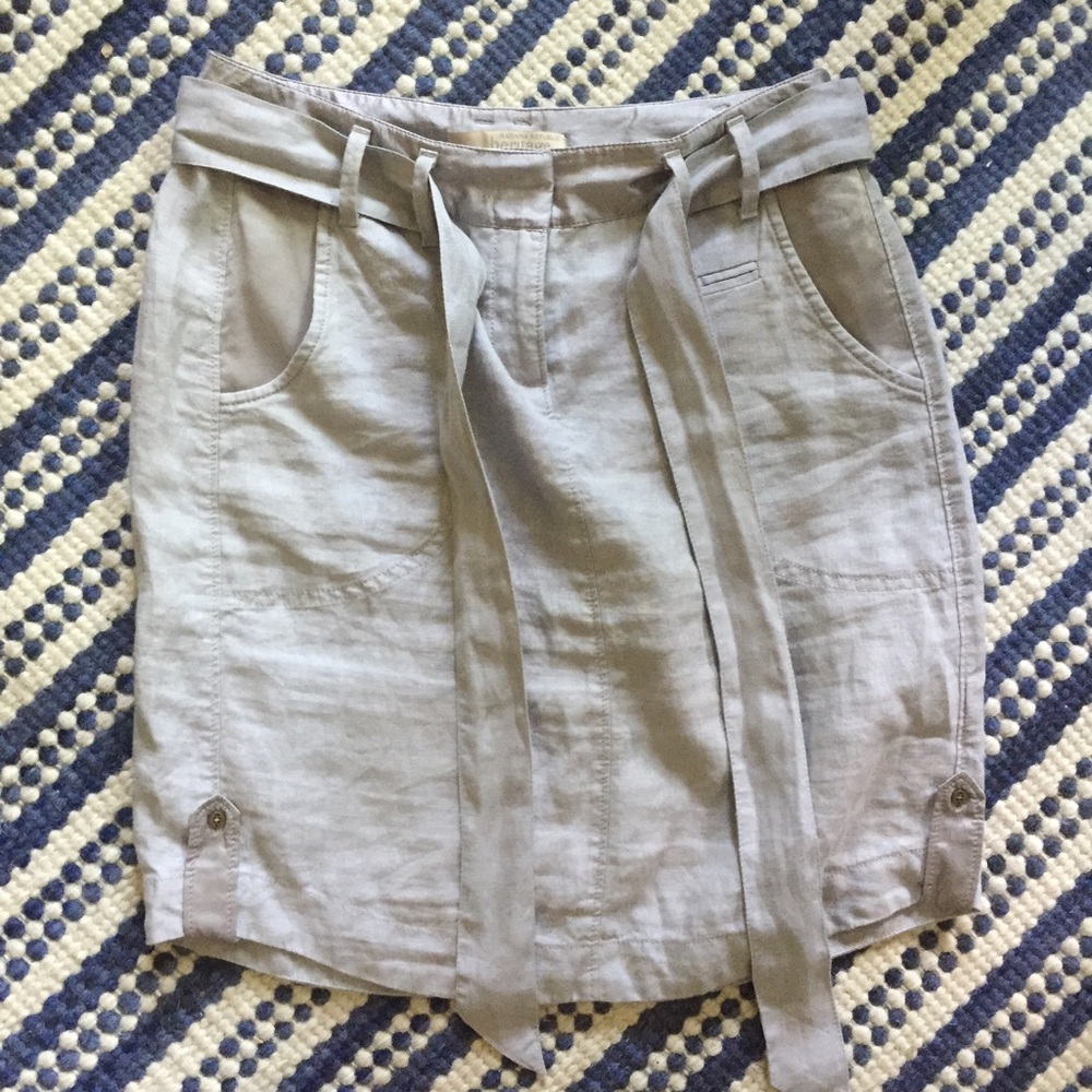 Banana Republic Heritage Linen Skirt